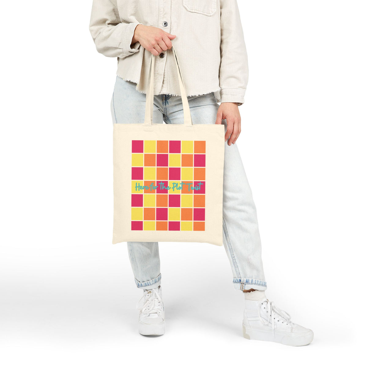 Here for the Plot Twist - Bookish Villa Inspired Tote