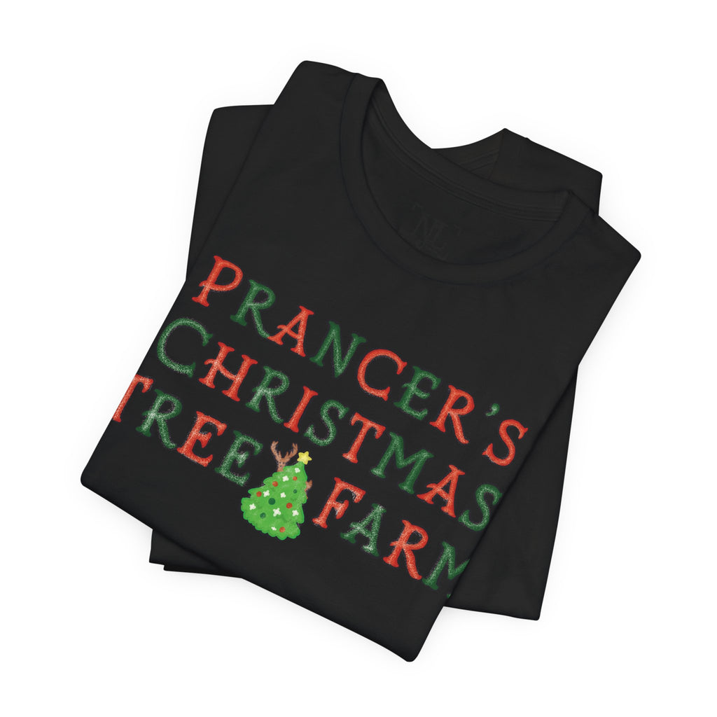 Prancer's Christmas Tree Farm Tee