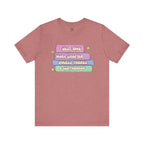 Book Lover Tee — "Just One More Chapter Unless There’s A Cliffhanger" Pastel Graphic