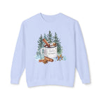 Hello Winter Mug Crewneck Sweatshirt