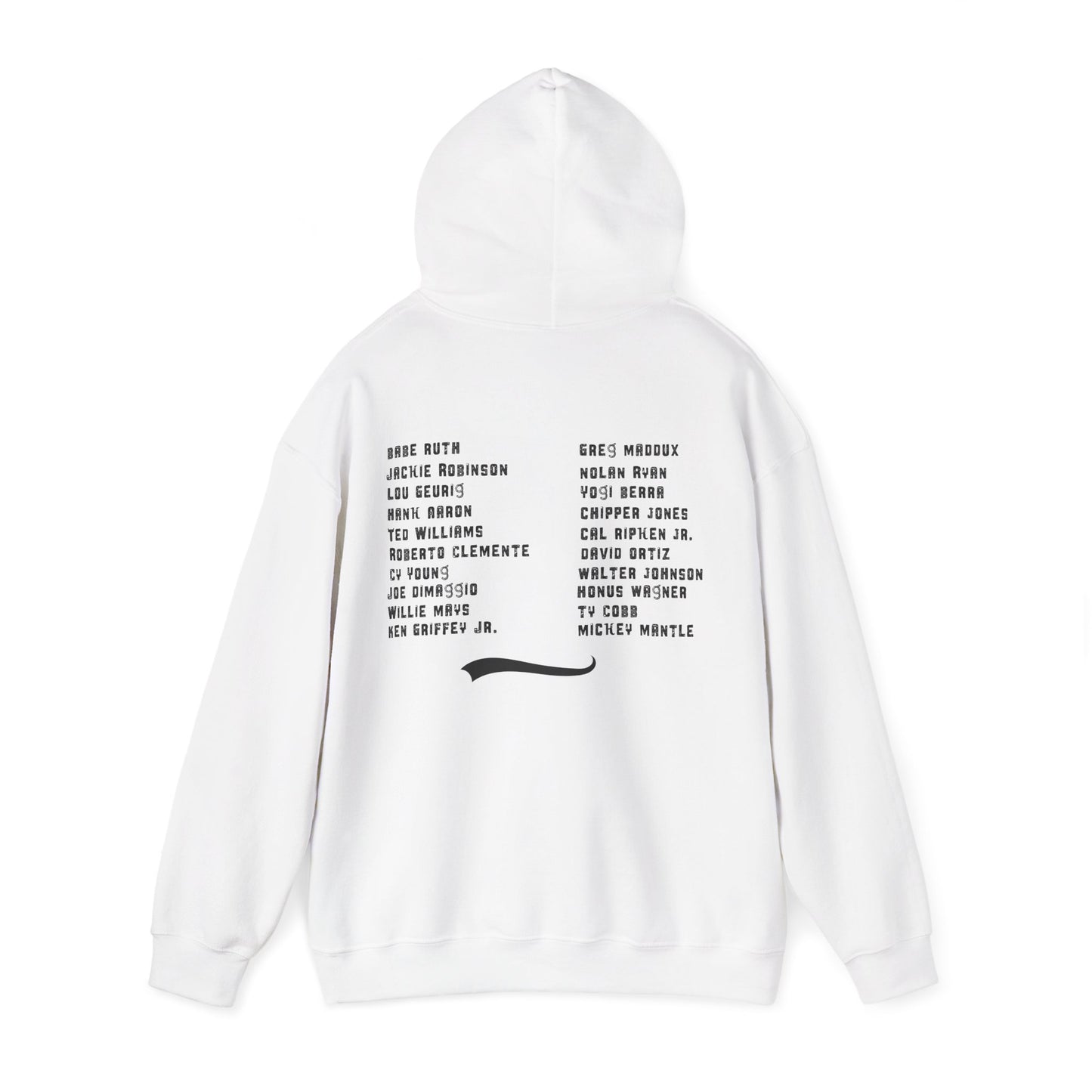 Baseball Tribute Hoodie — "Heroes Get Remembered, Legends Never Die" Hoodie
