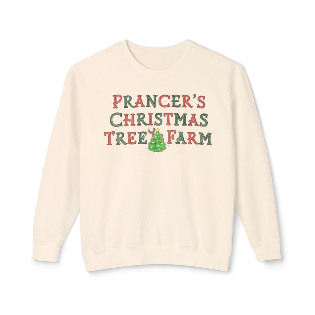 Prancer's Christmas Tree Farm Sweatshirt