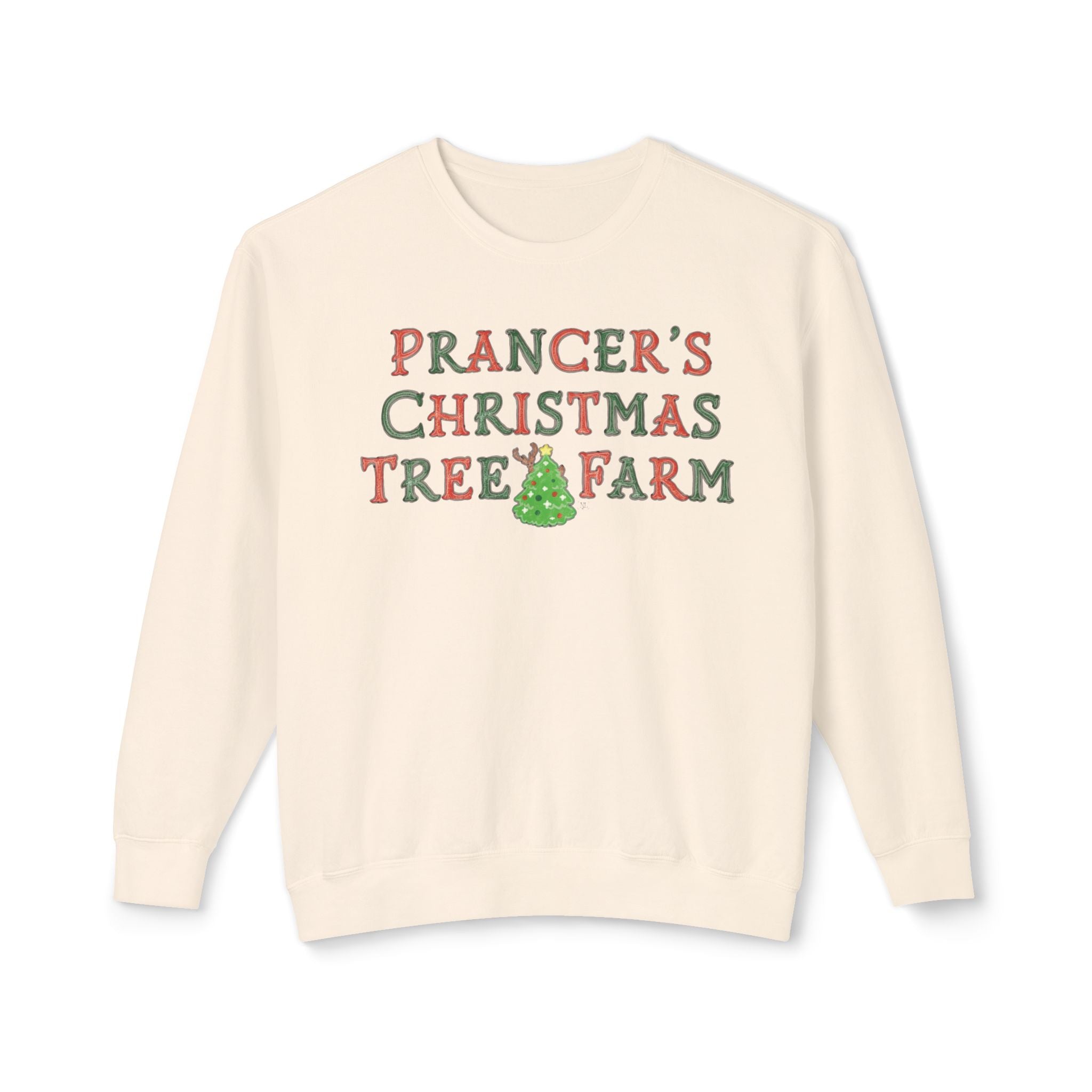Prancer's Christmas Tree Farm Sweatshirt