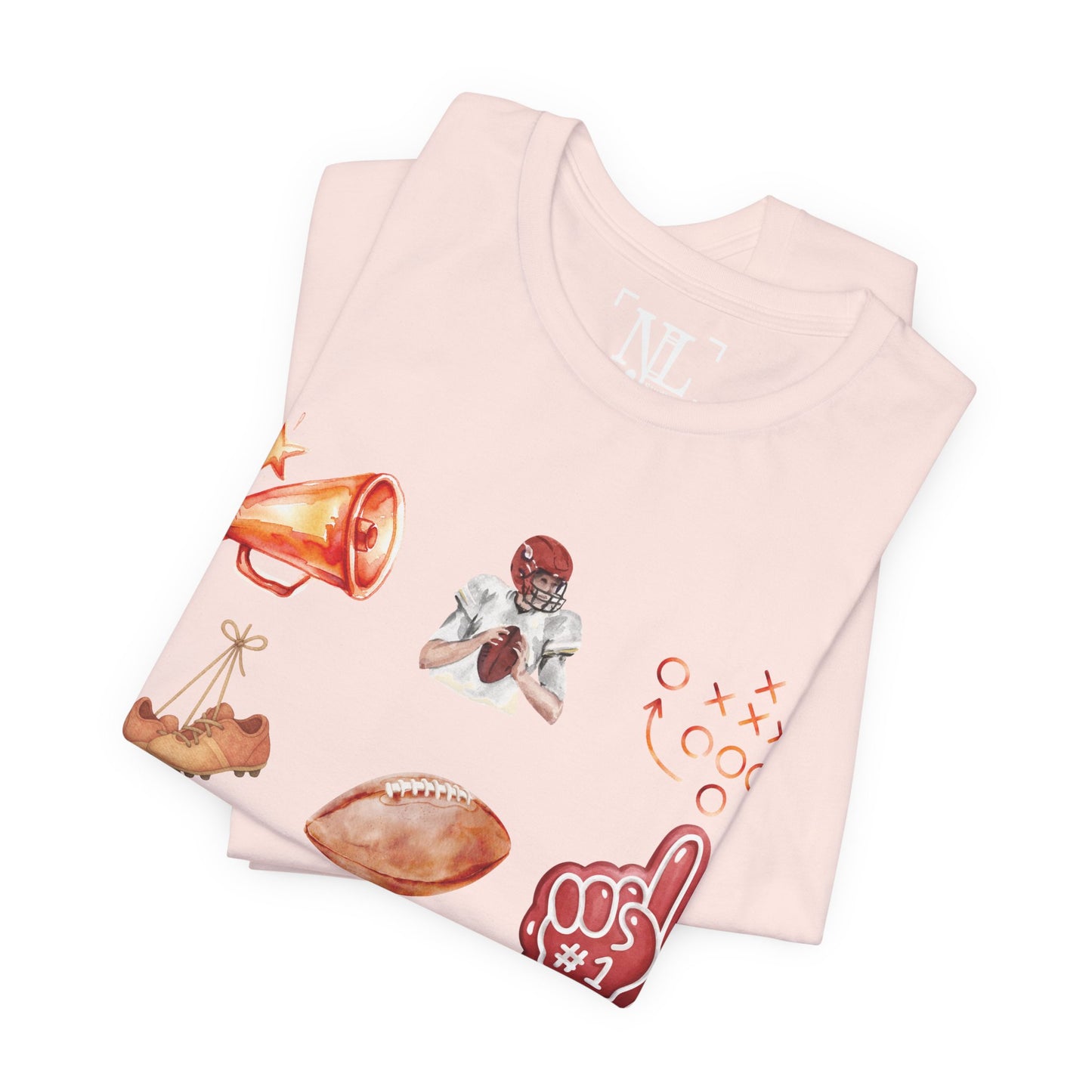 Vintage Football Icons - Graphic Tee