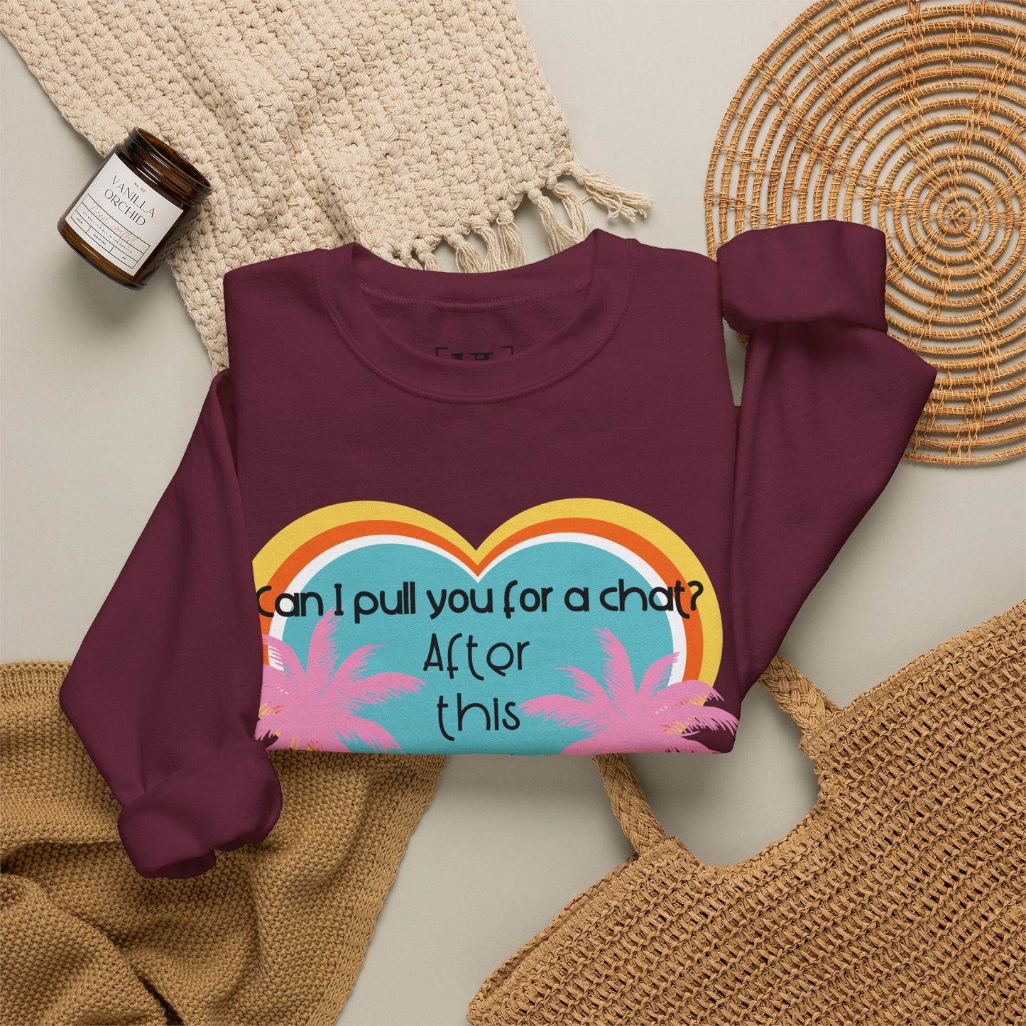 Can I Pull You for a Chat? - Bookish Villa Inspired Crewneck Sweatshirt