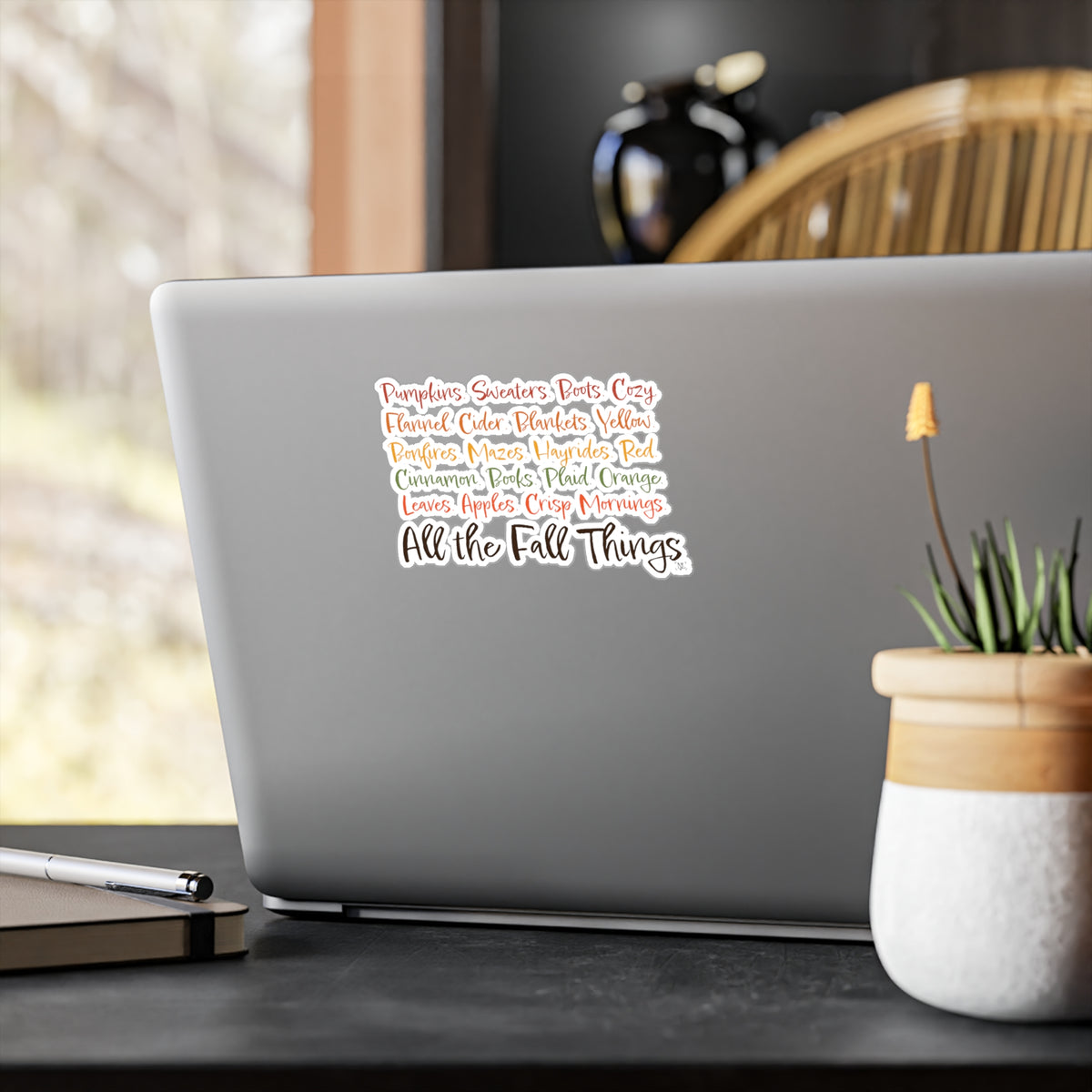 "All the Fall Things" Kiss-Cut Vinyl Decals