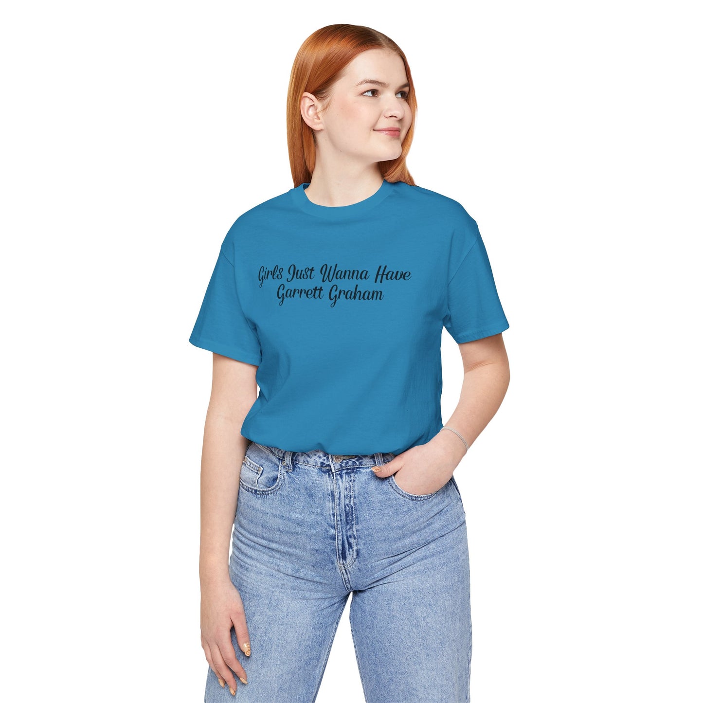 Girls Just Wanna Have Garrett Graham - Hockey Romance Inspired Tee