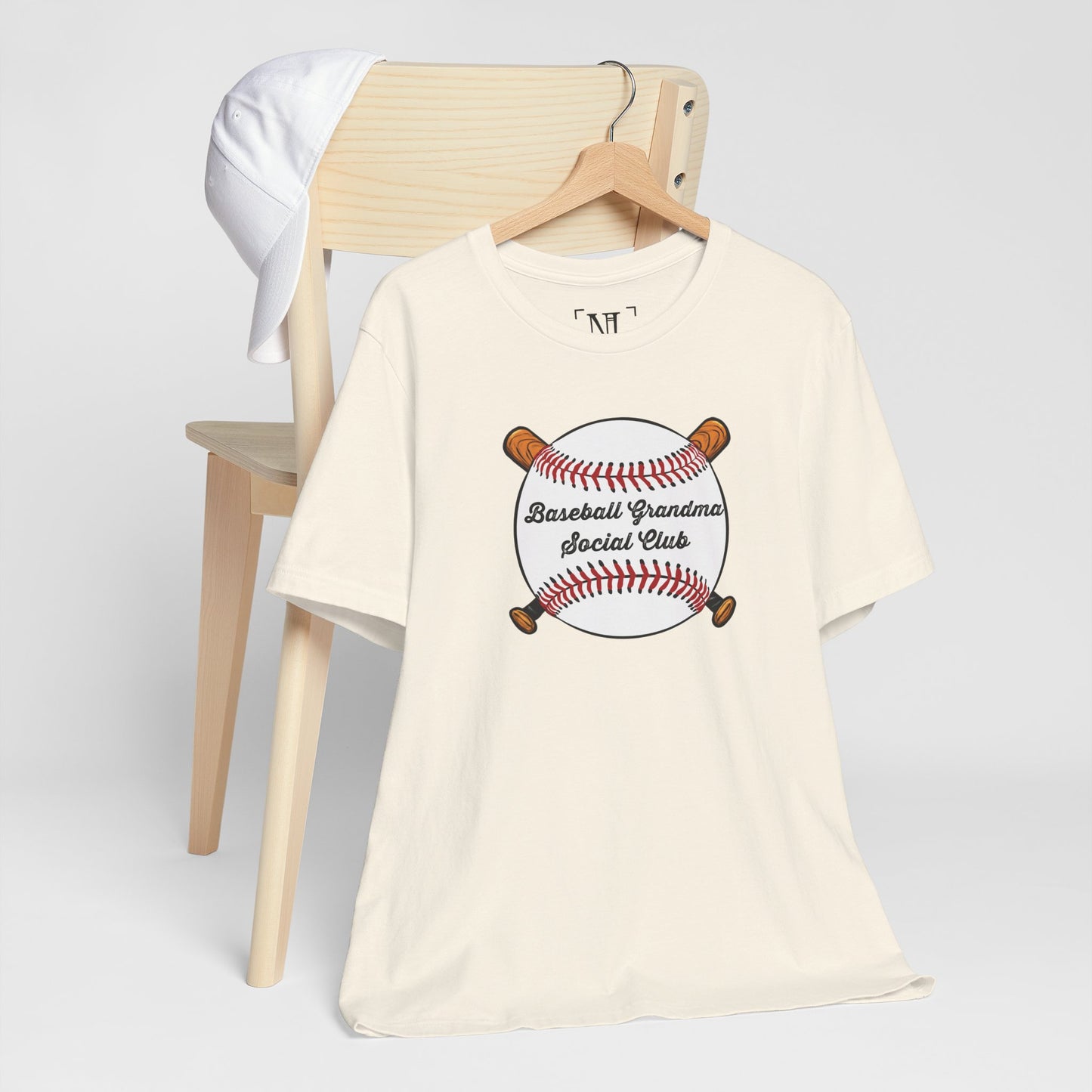 Baseball Grandma Social Club Tee — Women’s Baseball T-Shirt