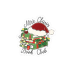 Mrs. Claus Book Club Christmas Vinyl Sticker
