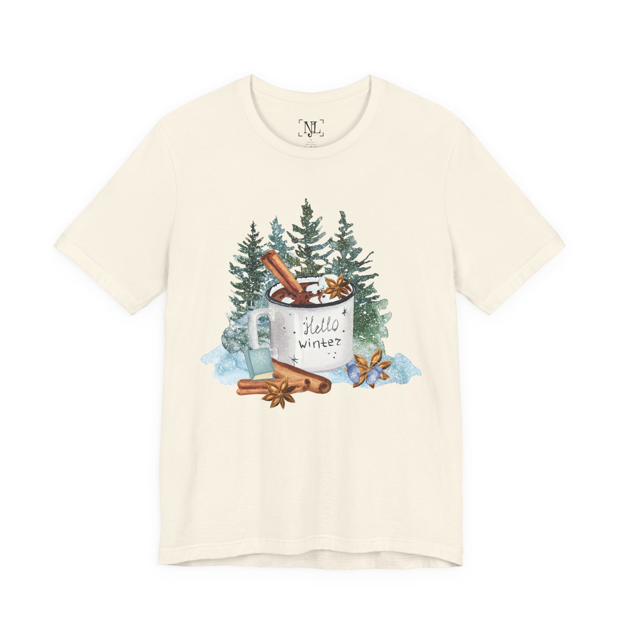 Hello Winter Mug Short Sleeve Tee