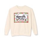 North Pole Library Christmas Crewneck Sweatshirt