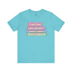 Book Lover Tee — "Just One More Chapter Unless There’s A Cliffhanger" Pastel Graphic