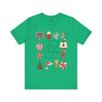 Vintage Merry Christmas - Short Sleeve Tee