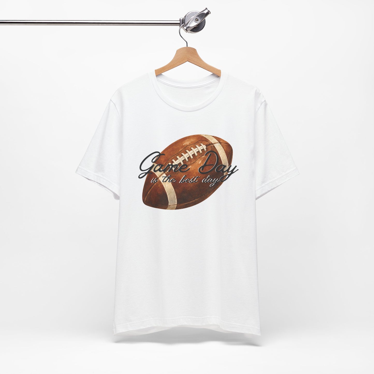 Game Day Football Tee — "Game Day is the best day" Vintage Football Shirt