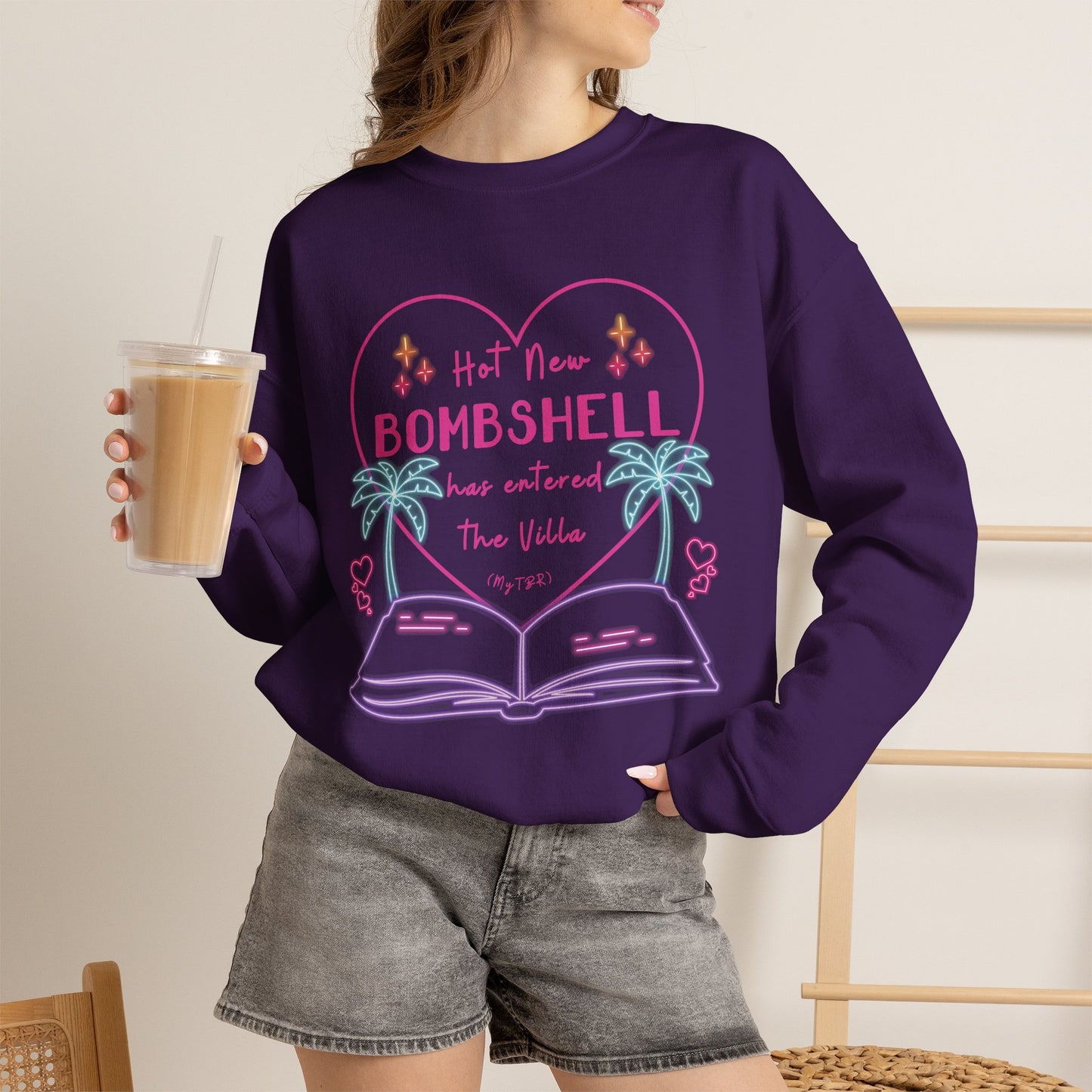 Hot New Bombshell Has Entered the Villa - Bookish Villa Inspired Sweatshirt