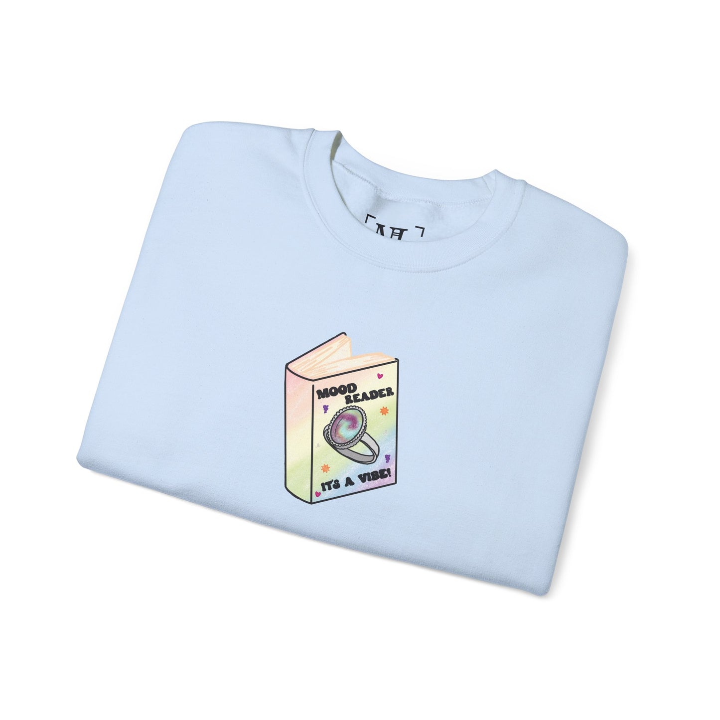 Mood Reader It's a Vibe - Cozy Heavyweight Bookish Crewneck Sweatshirt