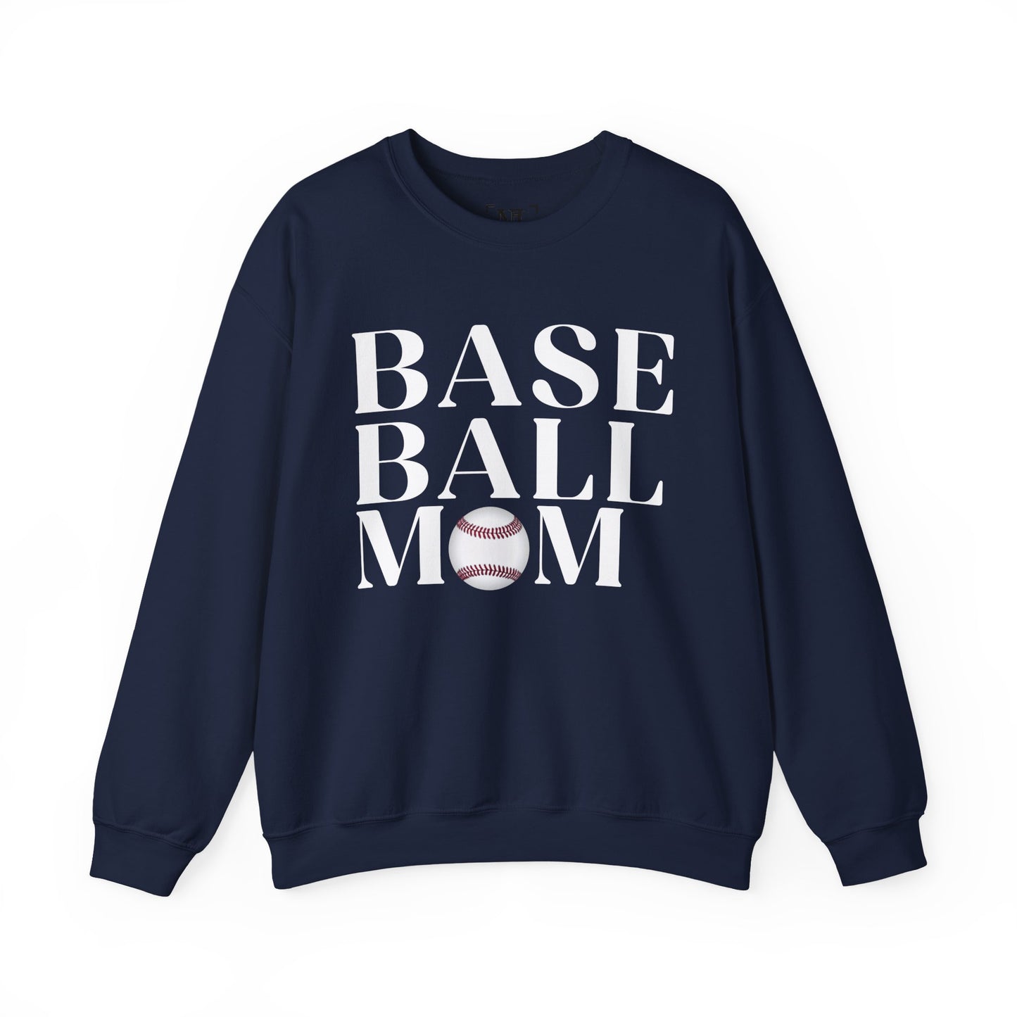 Baseball Mom Crewneck Sweatshirt - Baseball Graphic Pullover for Moms