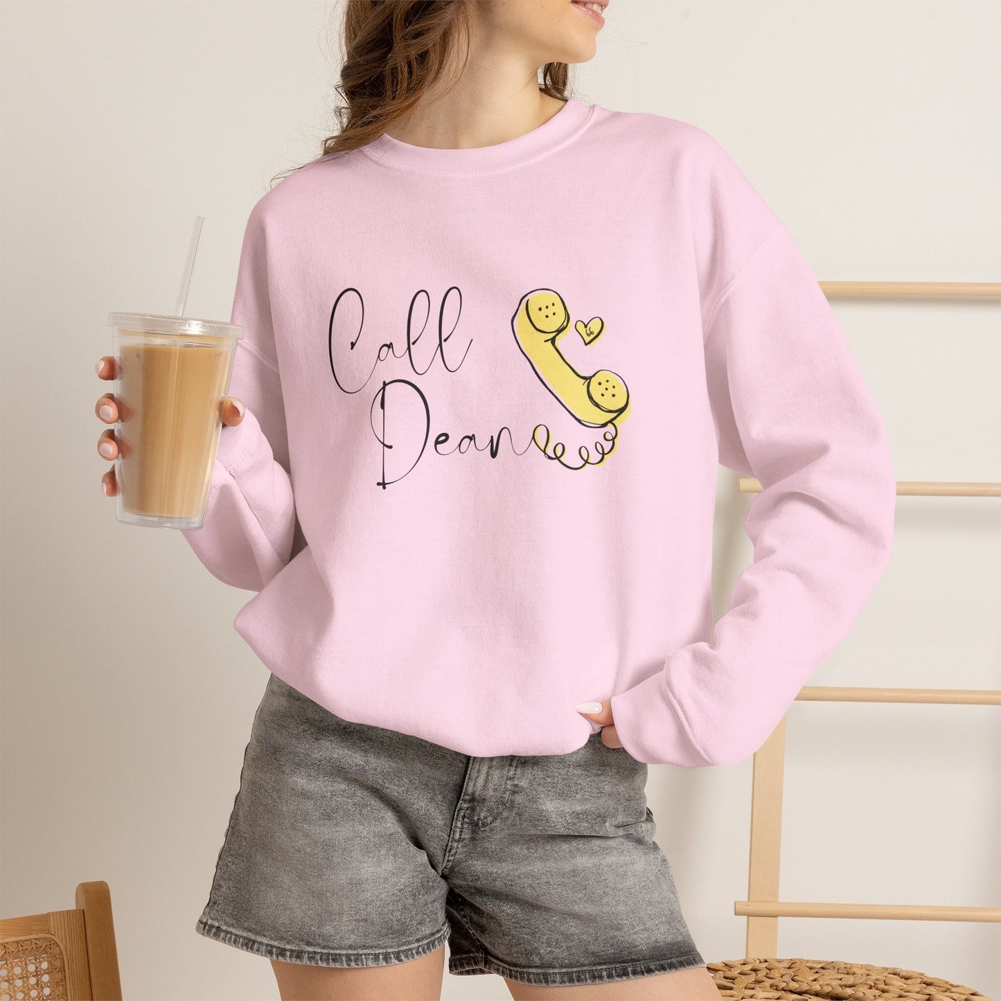 Call Dean - Hockey Romance Inspired Sweatshirt