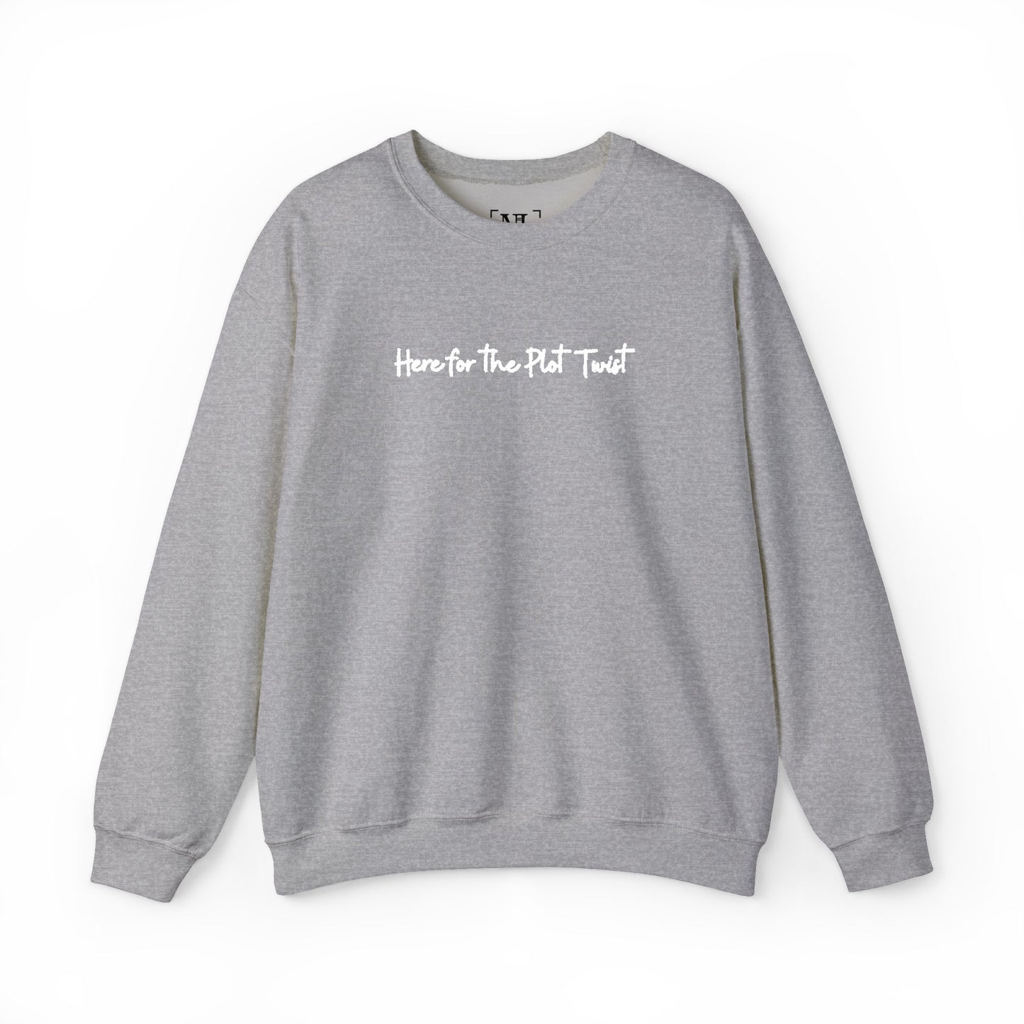 Here for the Plot Twist - Bookish Villa Inspired Embroidered Sweatshirt