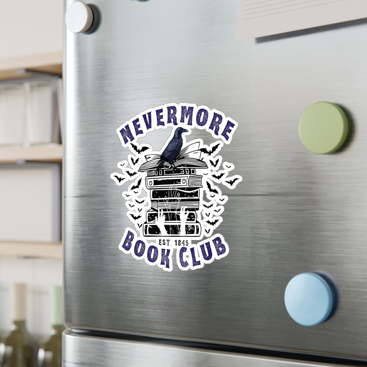 Nevermore Book Club Vinyl Decals