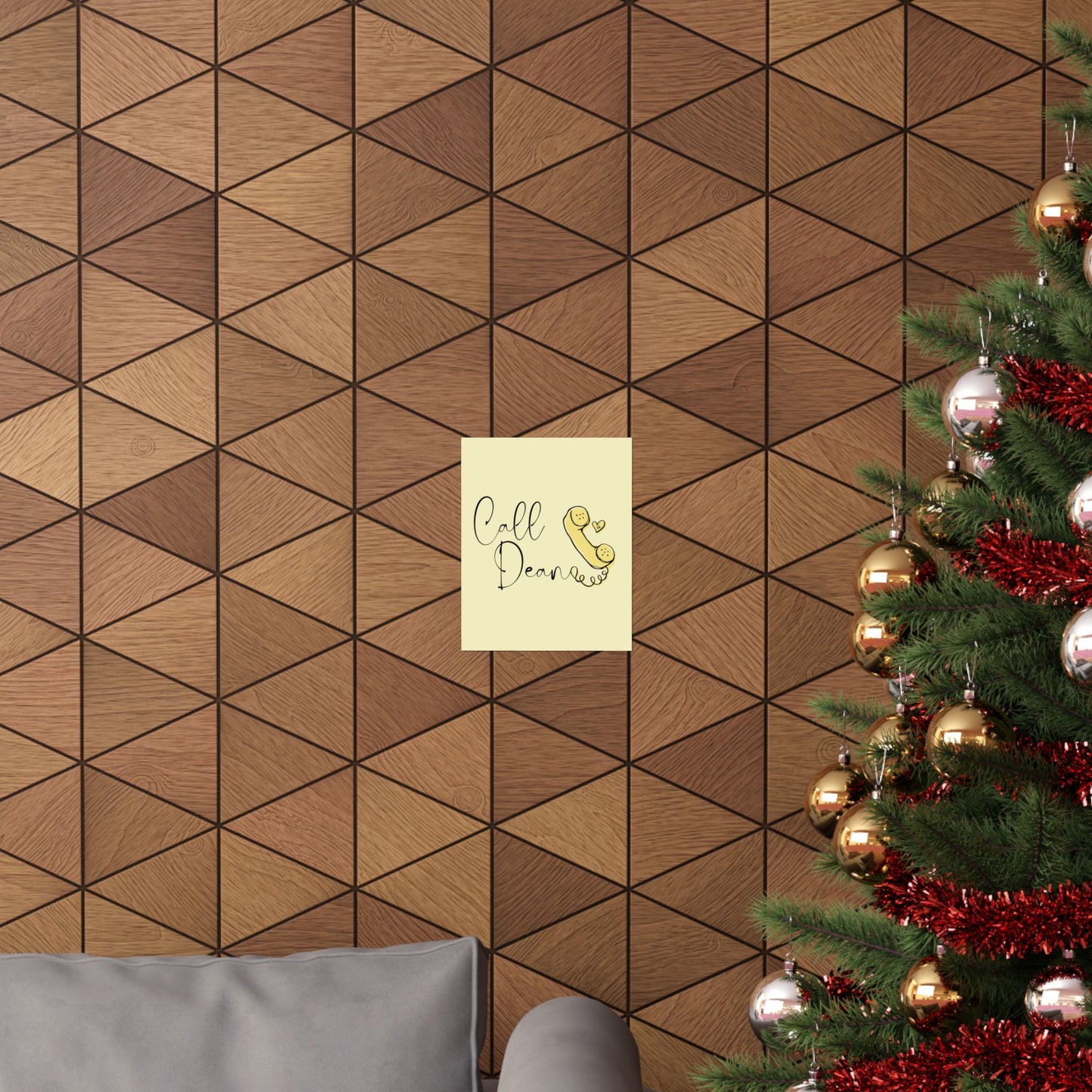 Call Dean - Hockey Romance Inspired Wall Art