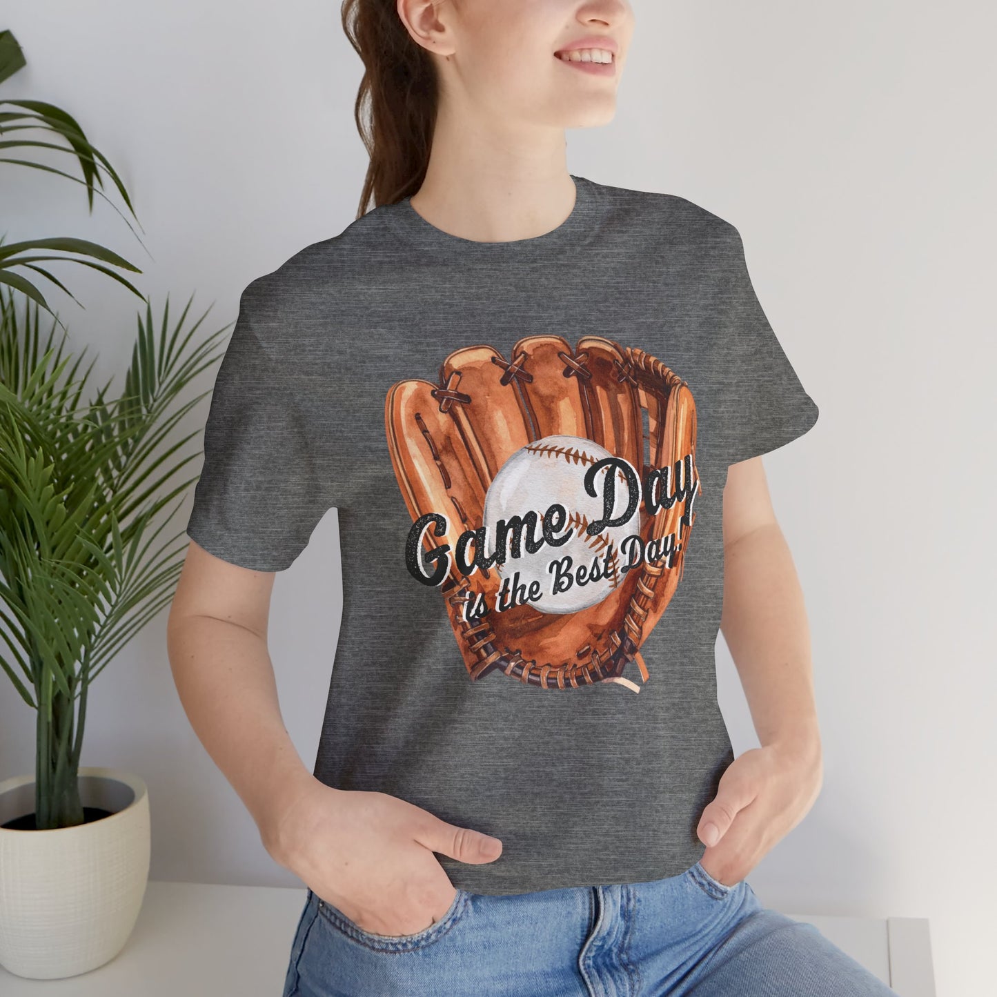 Game Day Baseball T-Shirt — "Game Day is the Best Day" Tee