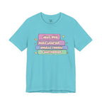 Book Lover Tee — "Just One More Chapter Unless There’s A Cliffhanger" Pastel Graphic
