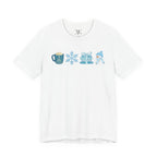 Cozy Winter Icons Tee — Short Sleeve T-Shirt