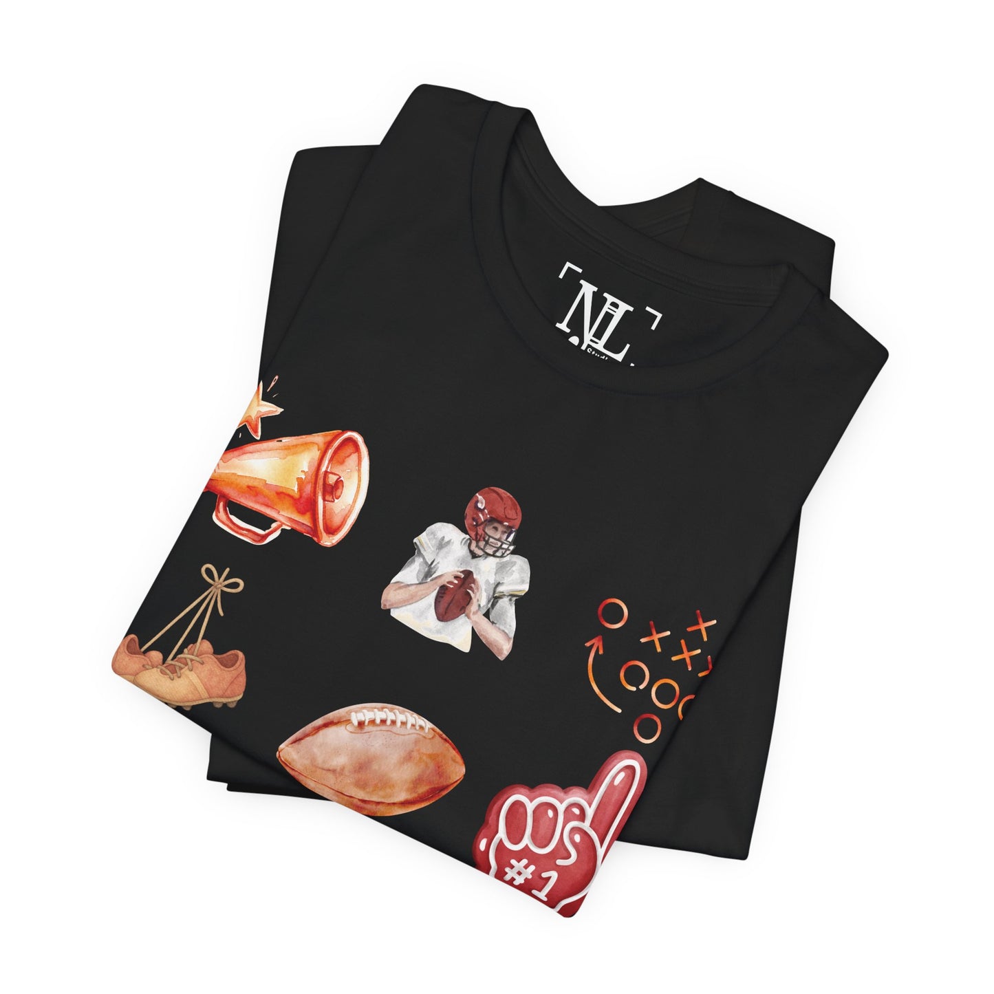 Vintage Football Icons - Graphic Tee