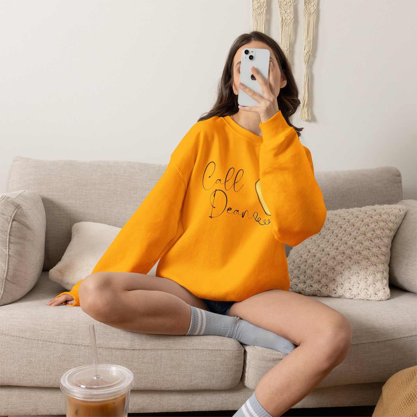 Call Dean - Hockey Romance Inspired Sweatshirt