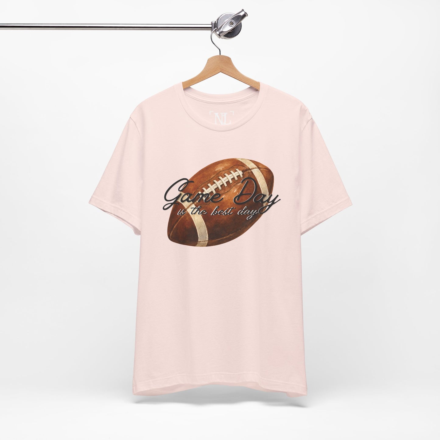 Game Day Football Tee — "Game Day is the best day" Vintage Football Shirt