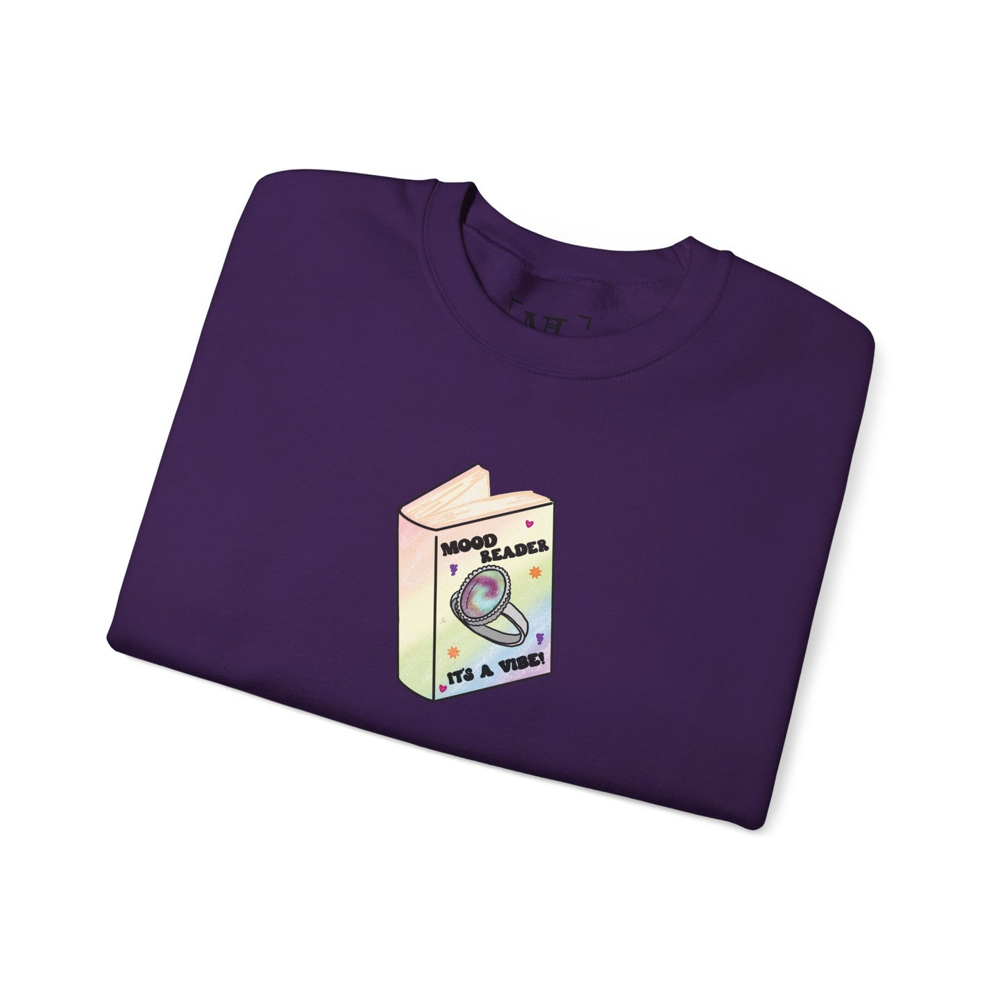 Mood Reader It's a Vibe - Cozy Heavyweight Bookish Crewneck Sweatshirt