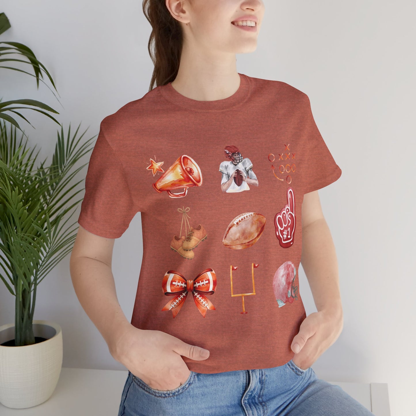 Vintage Football Icons - Graphic Tee
