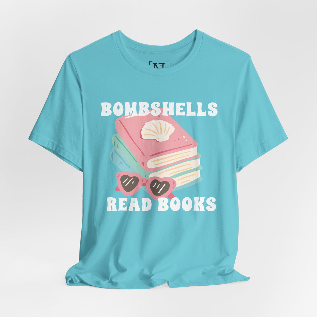 Bombshells Read Books - Bookish Villa Inspired Tee (White Text)