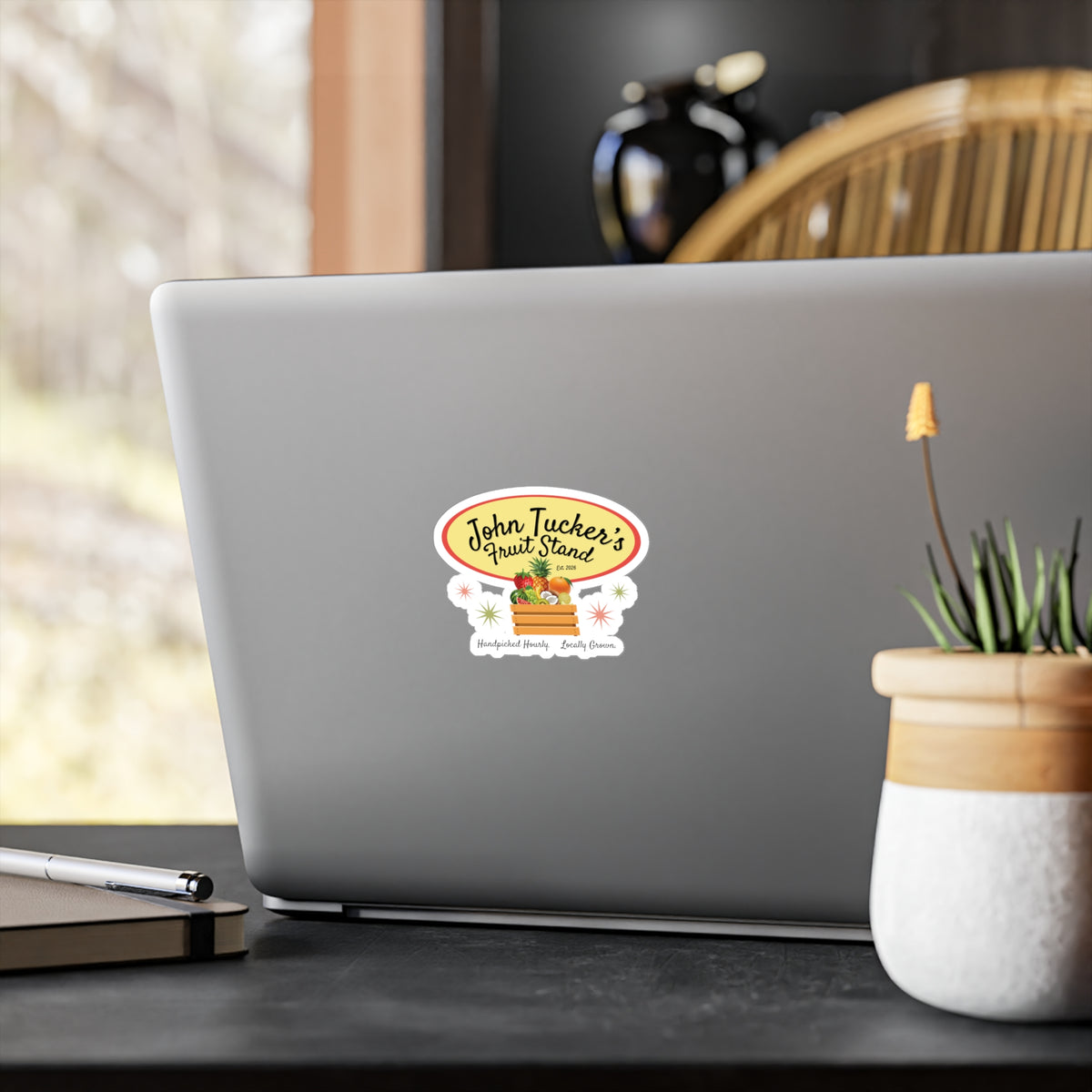 John Tucker's Fruit Stand - Hockey Romance Inspired Kiss-Cut Sticker