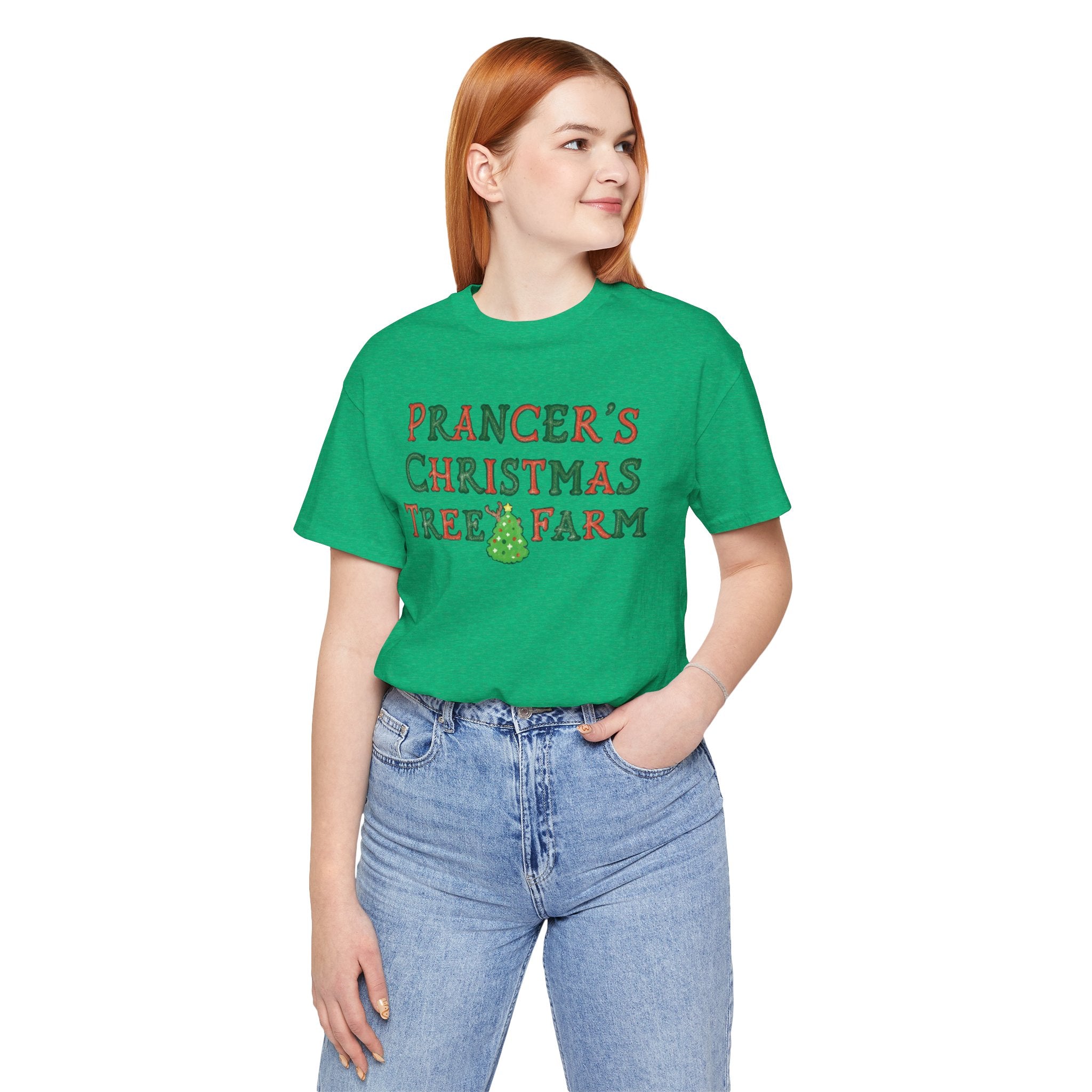 Prancer's Christmas Tree Farm Tee