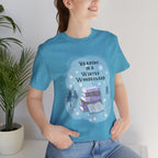 Reading in a Winter Wonderland Short Sleeve Tee