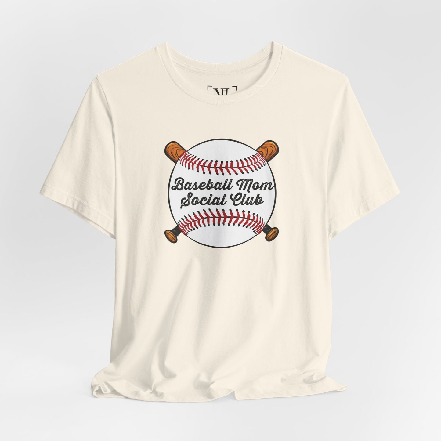 Baseball Mom Social Club Tee — Women’s Baseball Mom T-Shirt