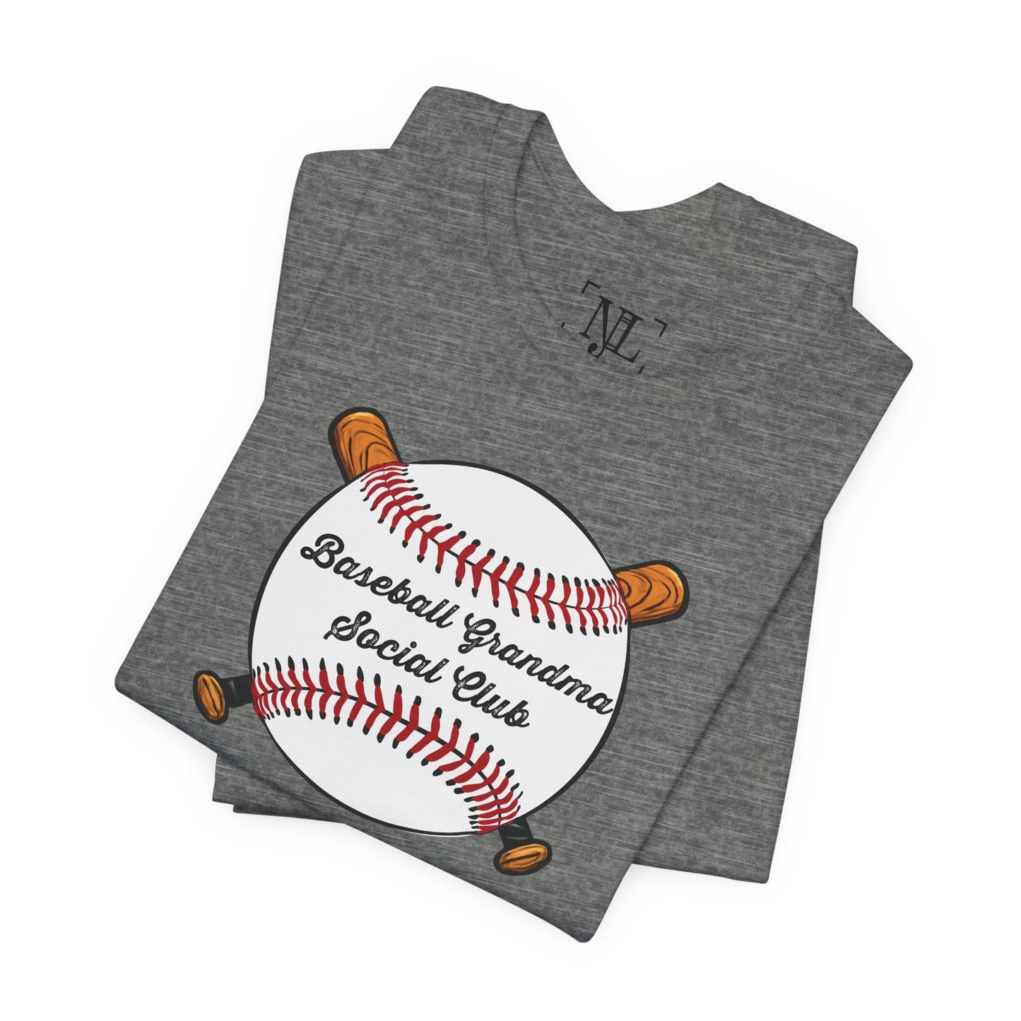 Baseball Grandma Social Club Tee — Women’s Baseball T-Shirt