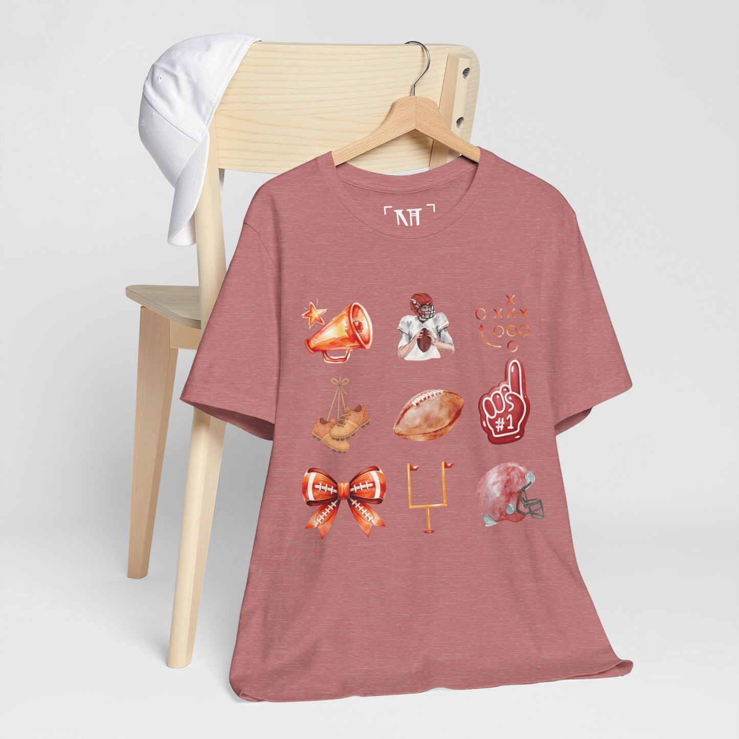 Vintage Football Icons - Graphic Tee