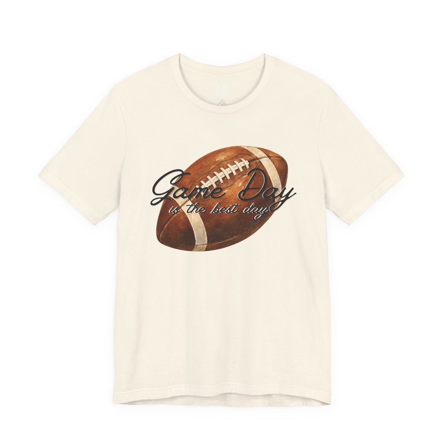 Game Day Football Tee — "Game Day is the best day" Vintage Football Shirt