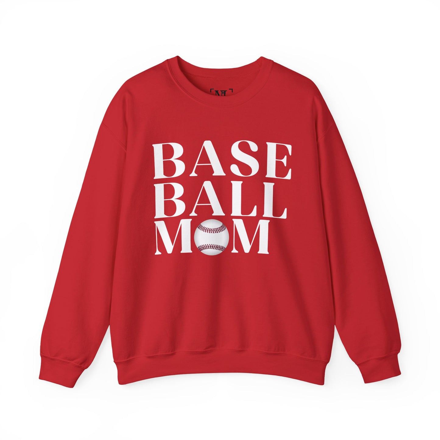 Baseball Mom Crewneck Sweatshirt - Baseball Graphic Pullover for Moms