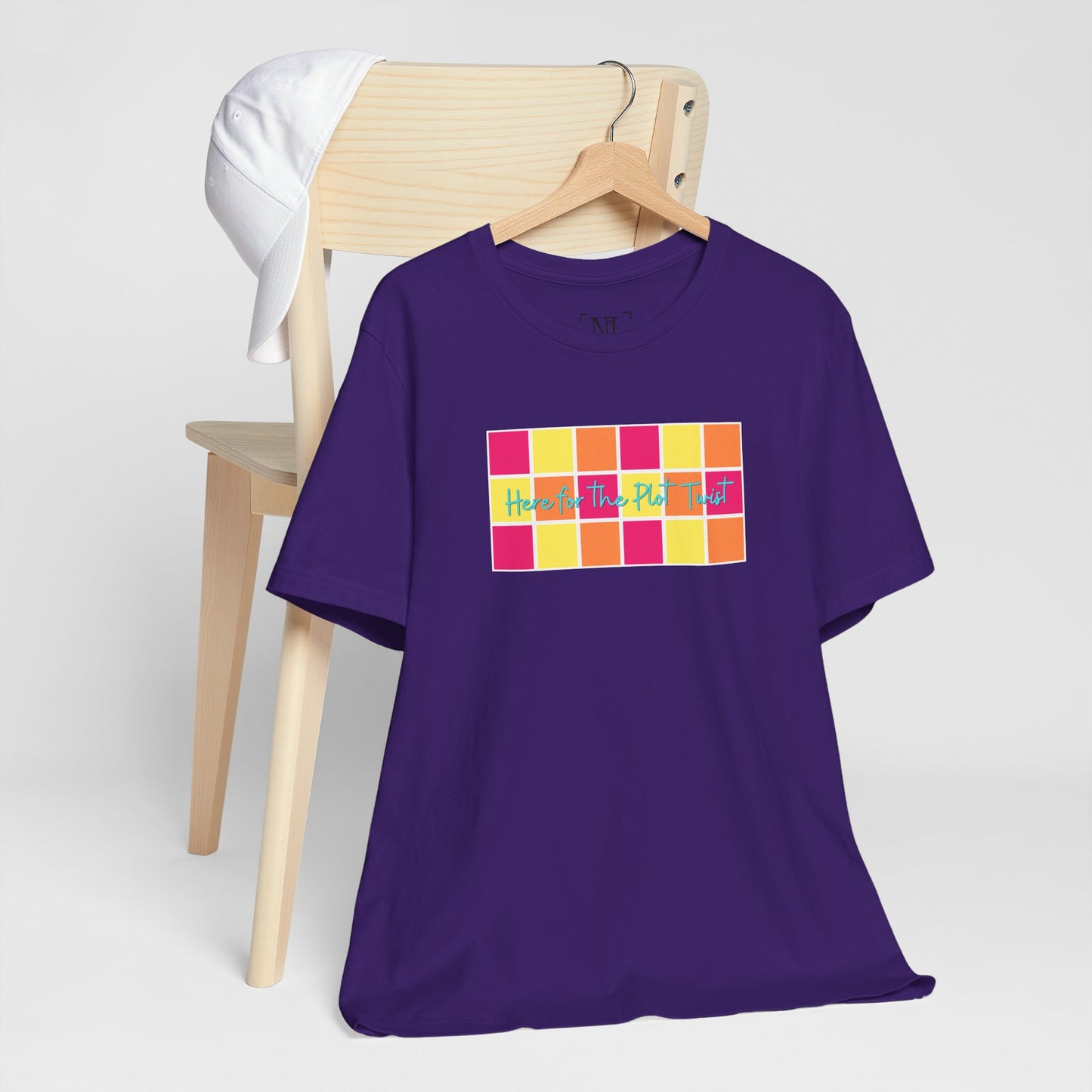 Here for the Plot Twist - Bookish Villa Inspired Tee