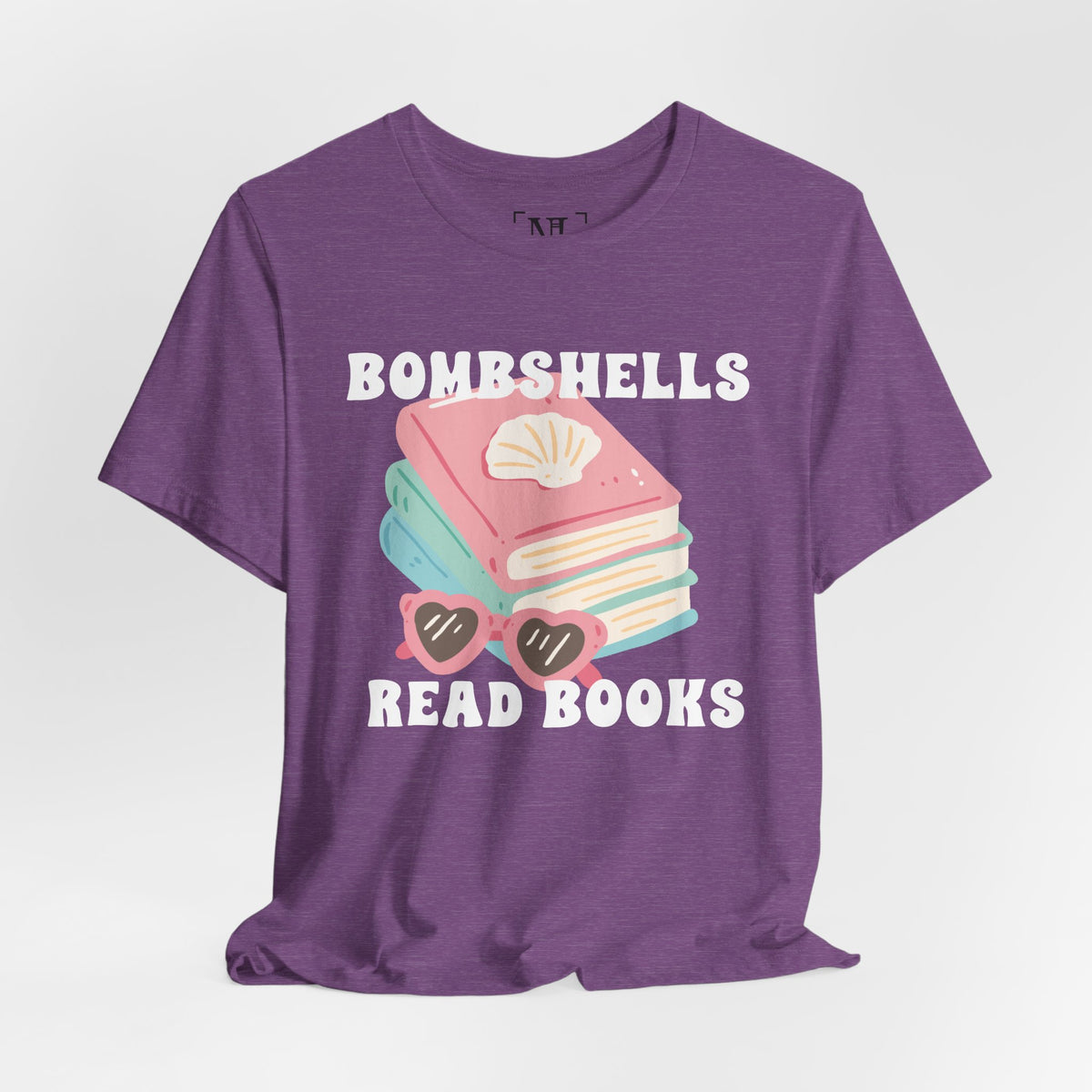 Bombshells Read Books - Bookish Villa Inspired Tee (White Text)