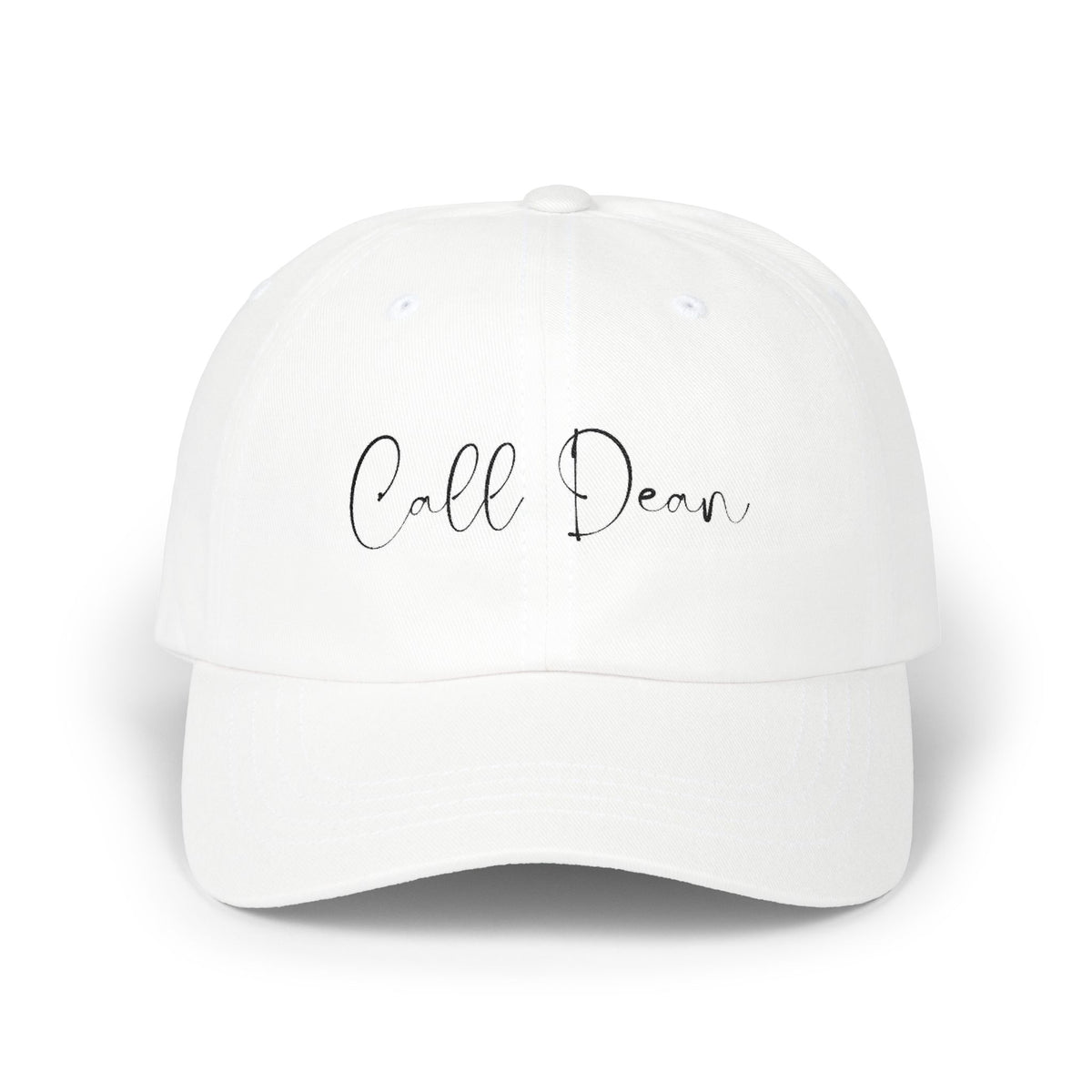 Call Dean - Hockey Romance Inspired Embroidered Hat
