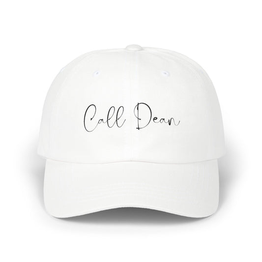 Call Dean - Hockey Romance Inspired Embroidered Hat
