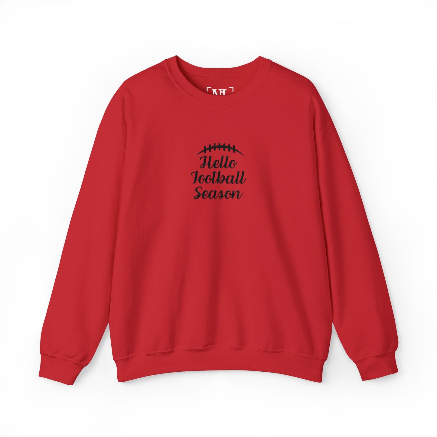 Hello Football Season Sweatshirt — Cozy Game Day Crewneck