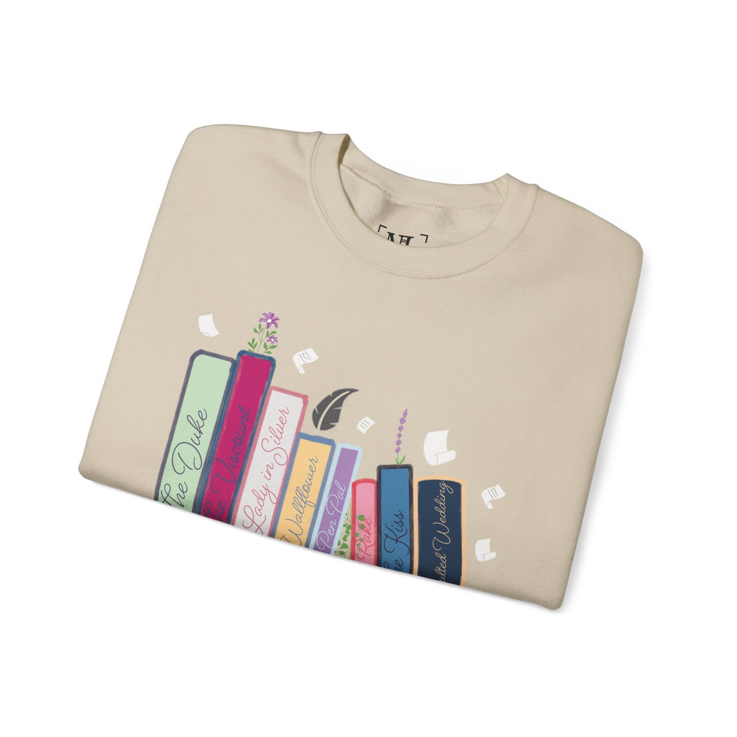 Dearest Gentle Reader Book Stack - Regency Romance Inspired Sweatshirt