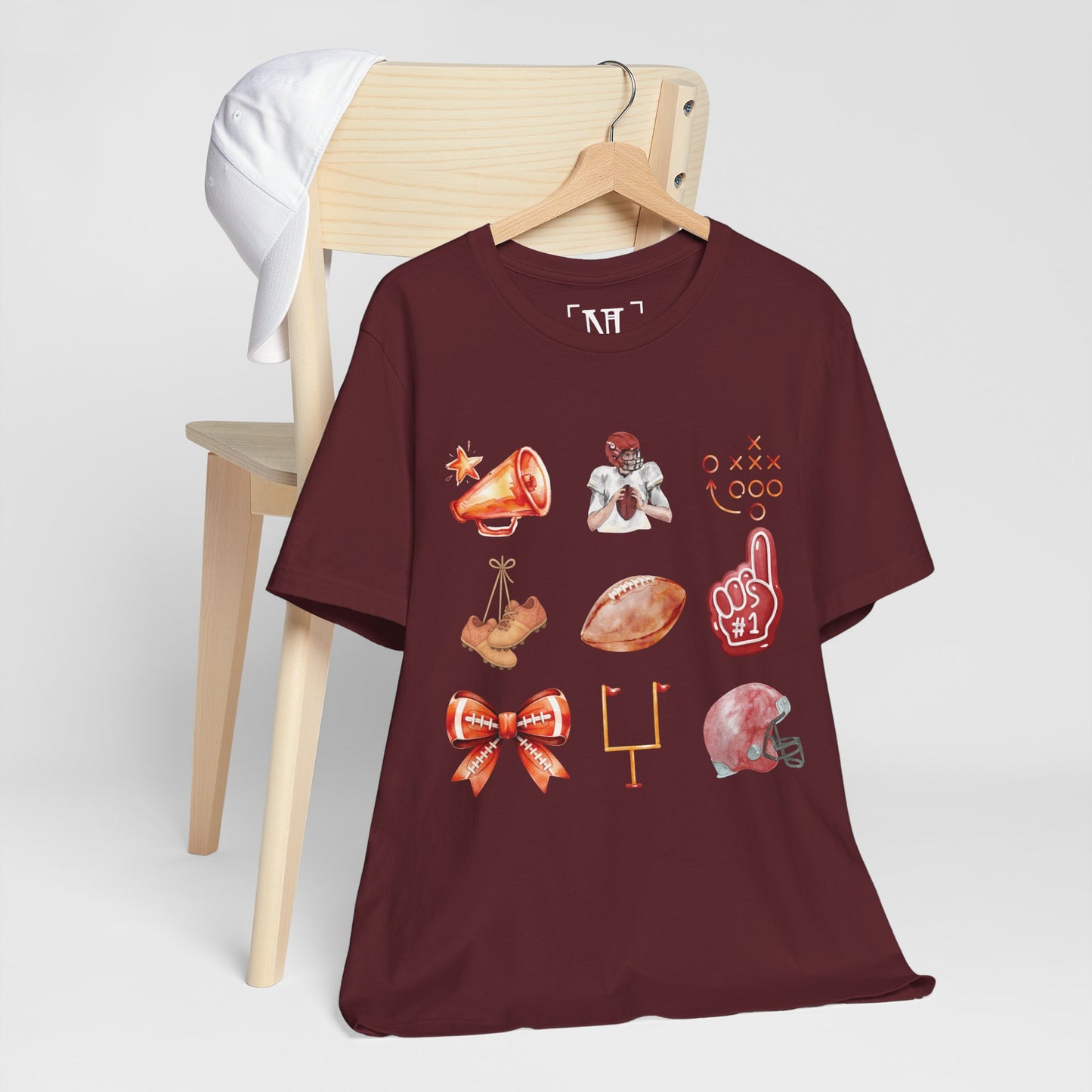 Vintage Football Icons - Graphic Tee