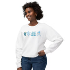 Cozy Winter Icons - Crewneck Sweatshirt